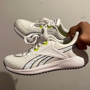 Reebok white training shoes